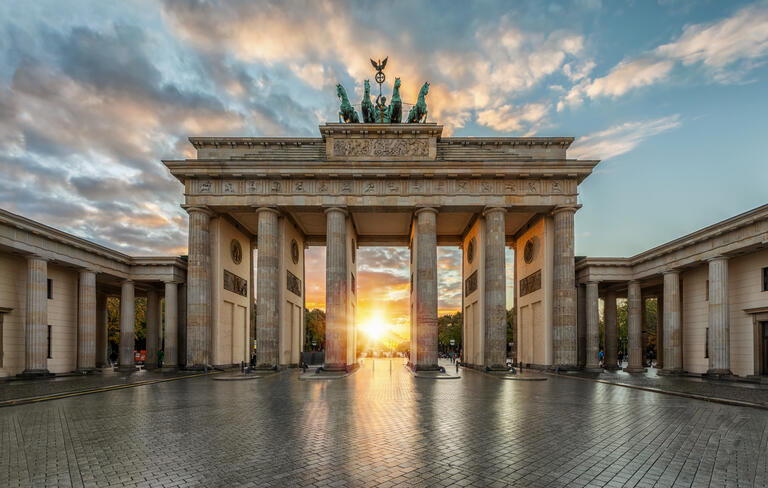 Das Brandenburger Tor in Berlin